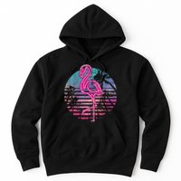 Retro Tropic Flamingo Hoodie