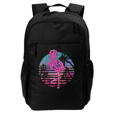 Retro Tropic Flamingo Backpack