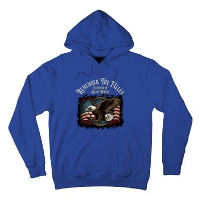 Remember The Fallen In Honor Of Brave Heroes Cute Gift Tall Hoodie