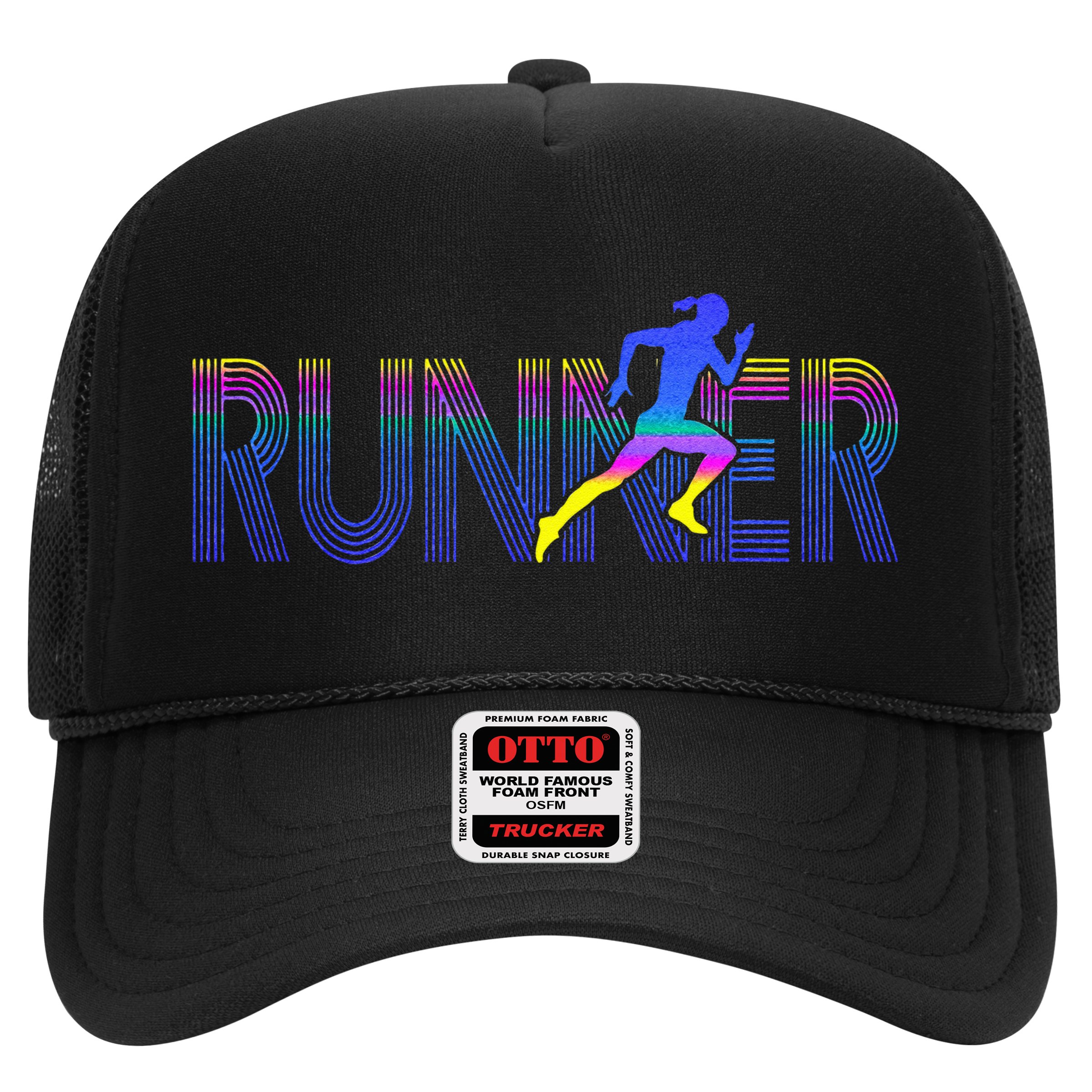 RUNNER Track & Field Cross Country Running Athlete Vintage Hat