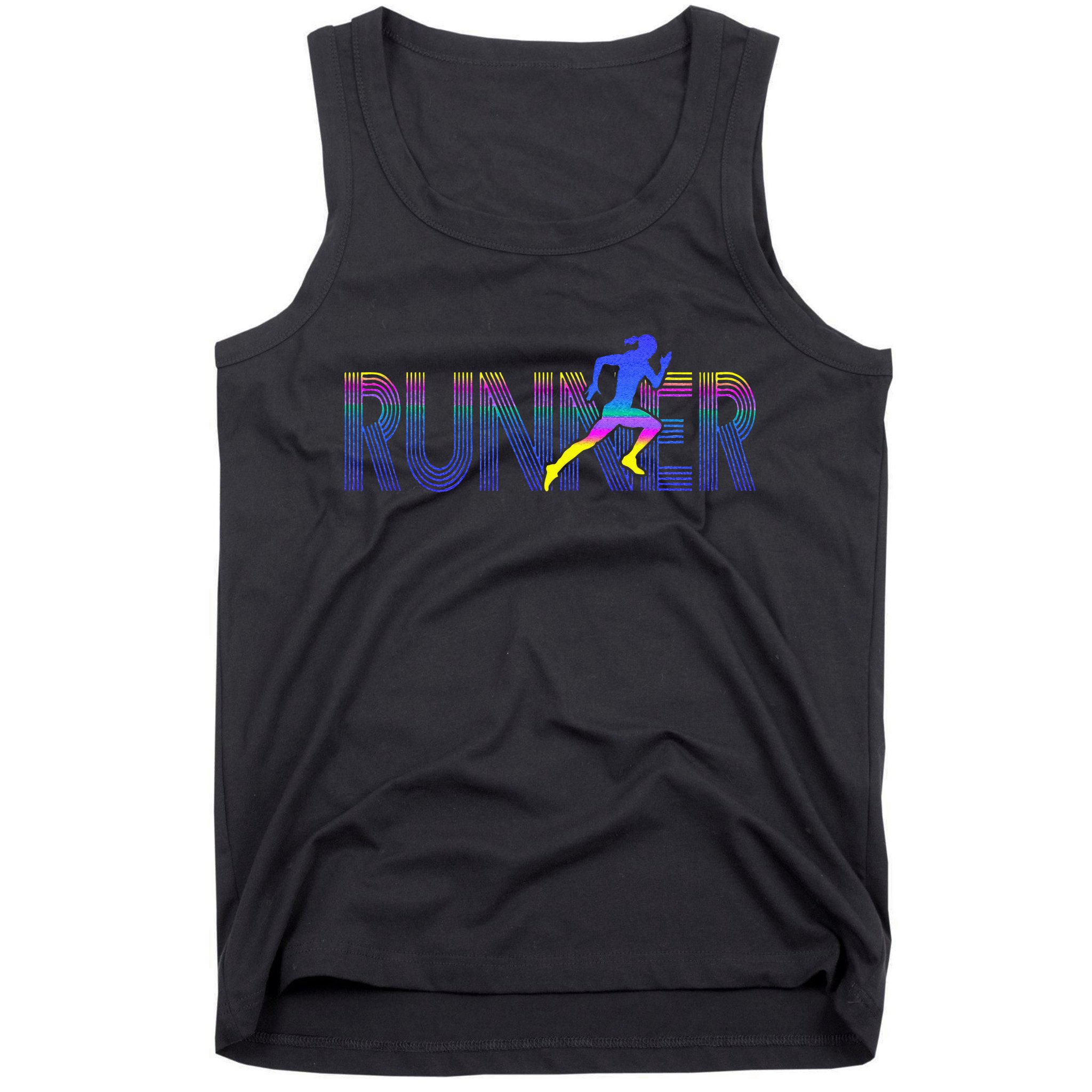 RUNNER Track & Field Cross Country Running Athlete Vintage Tank Top