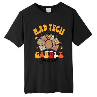 Rad Tech Gobble Squad Happy Thanksgiving Cute Gift Tall Fusion ChromaSoft Performance T-Shirt