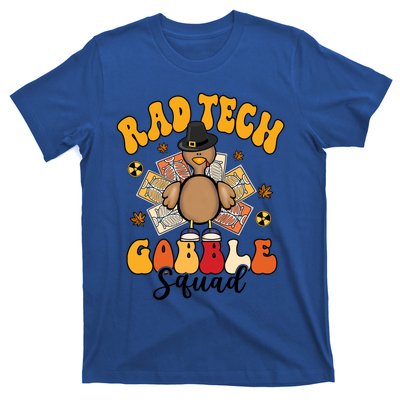 Rad Tech Gobble Squad Happy Thanksgiving Cute Gift T-Shirt