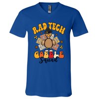 Rad Tech Gobble Squad Happy Thanksgiving Cute Gift V-Neck T-Shirt