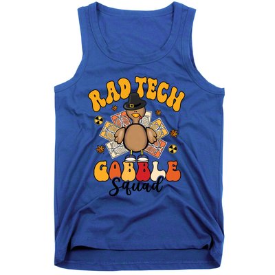 Rad Tech Gobble Squad Happy Thanksgiving Cute Gift Tank Top