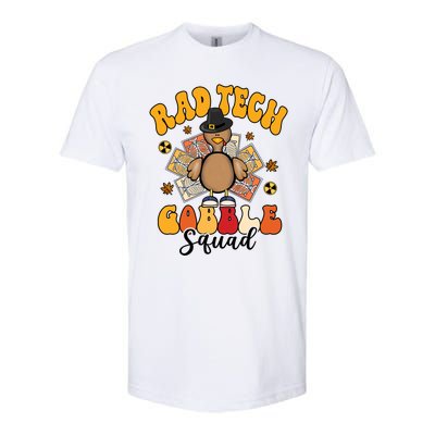 Rad Tech Gobble Squad Happy Thanksgiving Cute Gift Softstyle CVC T-Shirt