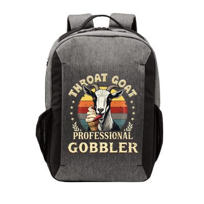 Retro Throat Goat Inappropriate Adult Humor Funny Gag Memes Vector Backpack