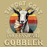 Retro Throat Goat Inappropriate Adult Humor Funny Gag Memes Cooling Performance Crew T-Shirt