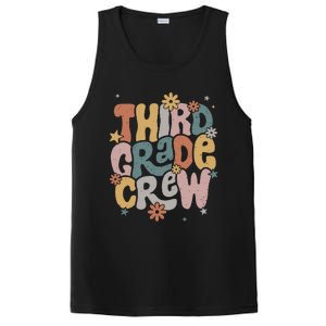 Retro Third Grade Crew 3rd Grade Teacher First Day Of School Teacher PosiCharge Competitor Tank