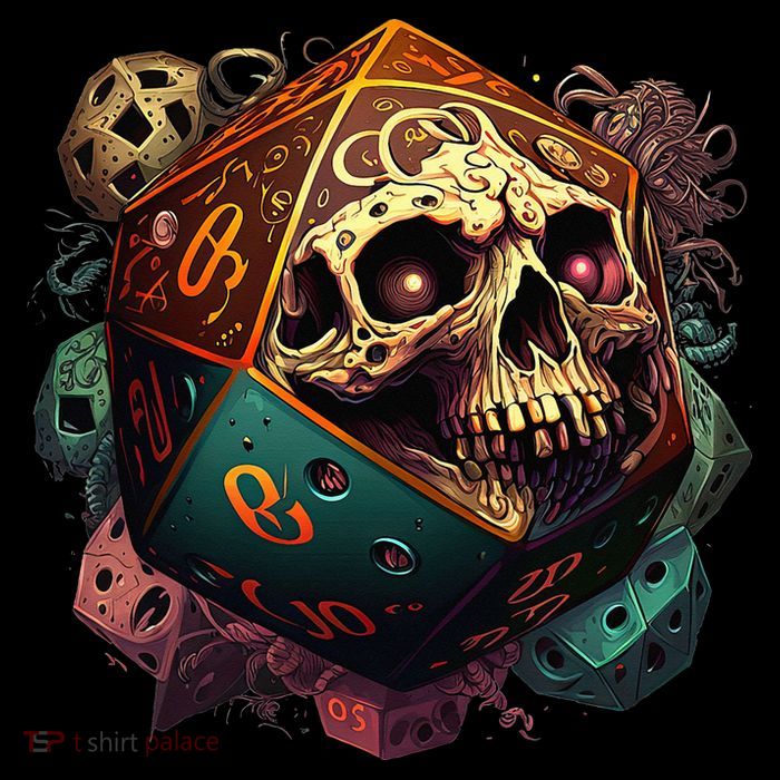 RPG Tabletop Gaming DM Role Player T-Shirt