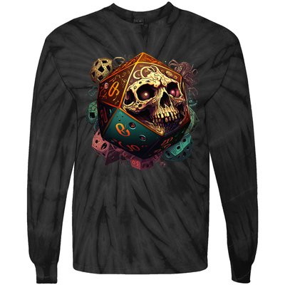 RPG Tabletop Gaming DM Role Player Tie-Dye Long Sleeve Shirt