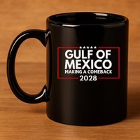 Restore The Gulf Of Mexico 2028 .Png 11oz C Handle Ceramic Mug