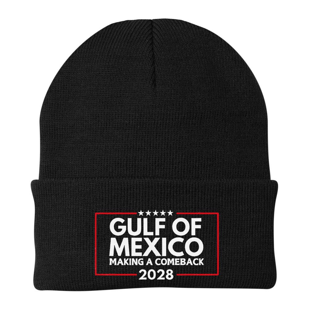 Restore The Gulf Of Mexico 2028 .Png Beanie