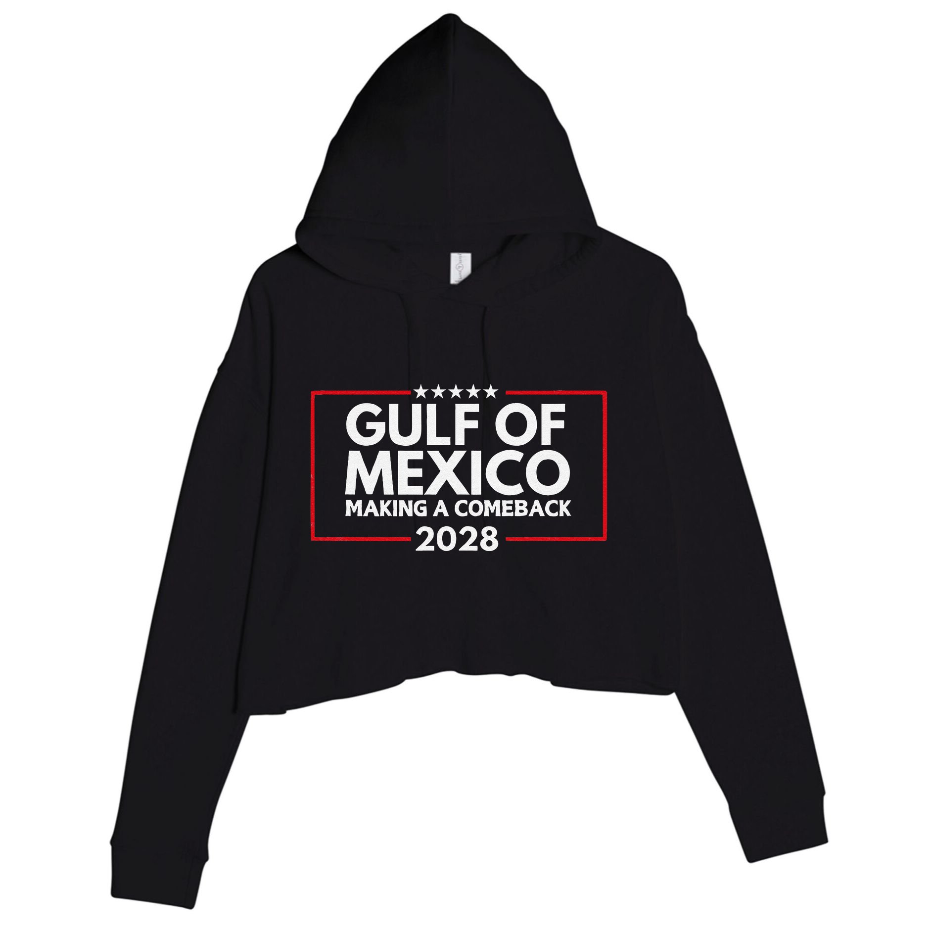 Restore The Gulf Of Mexico 2028 .Png Crop Fleece Hoodie