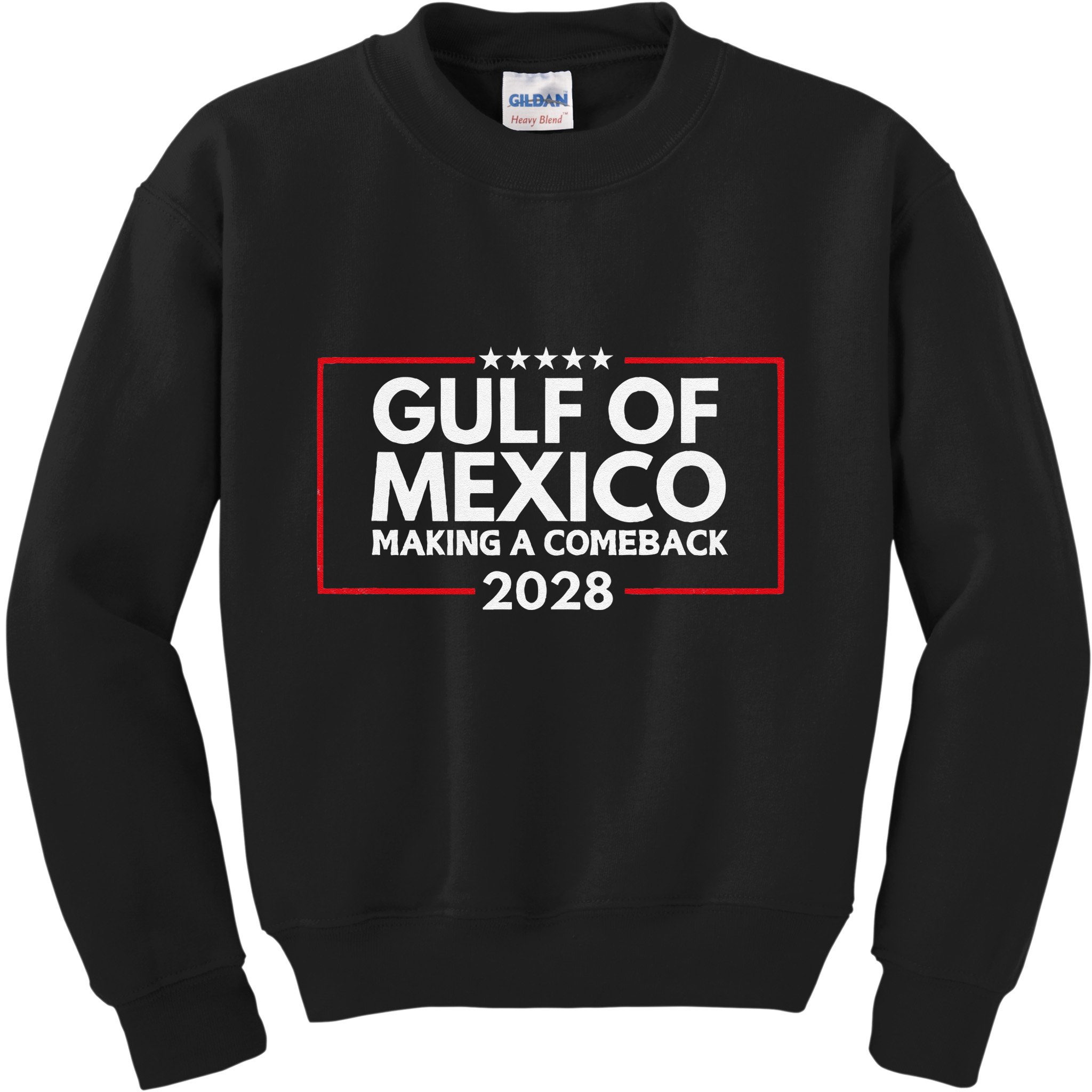 Restore The Gulf Of Mexico 2028 .Png Kids Sweatshirt
