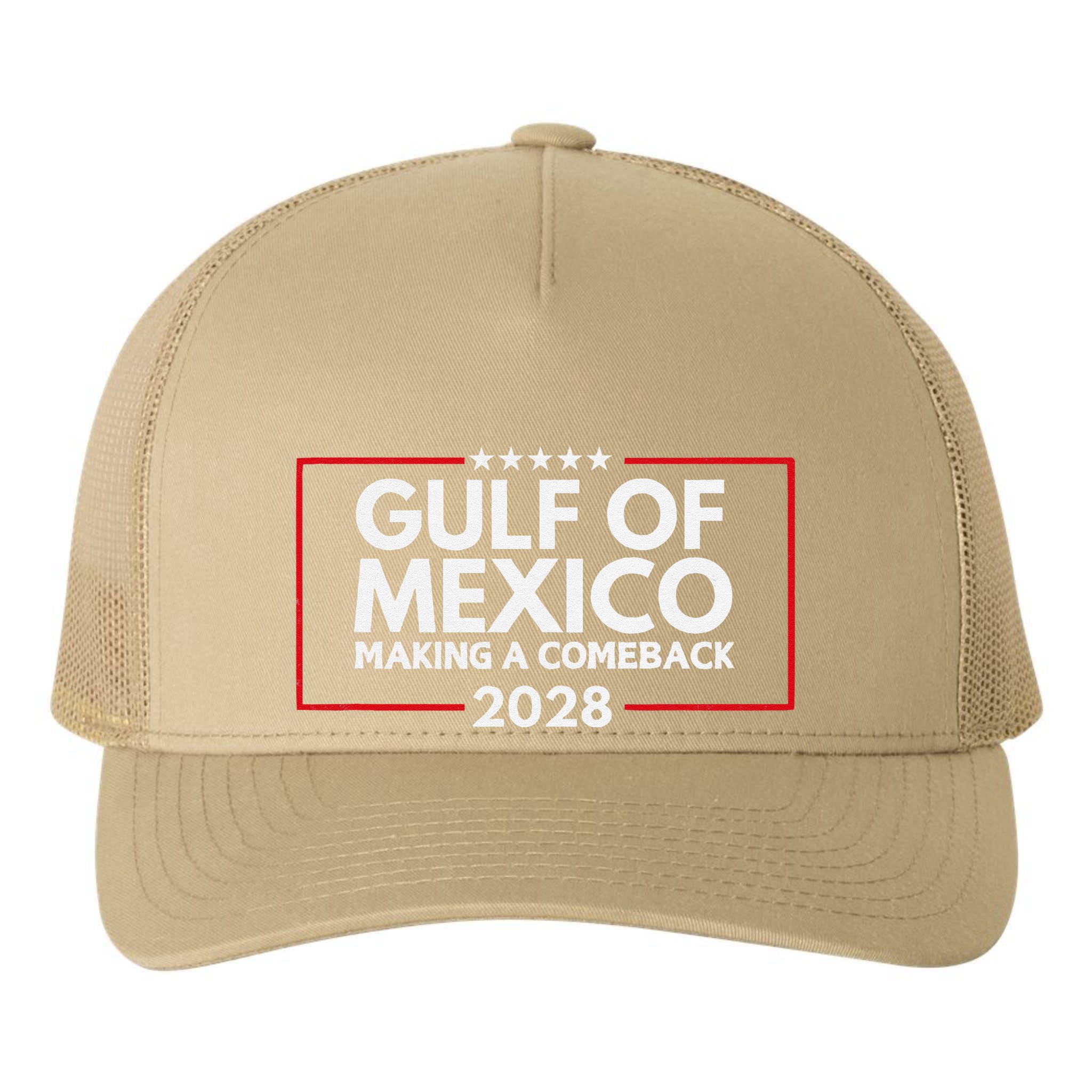 Restore The Gulf Of Mexico 2028 .Png Yupoong Adult 5-Panel Trucker Hat