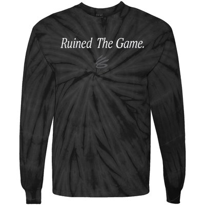 Ruined The Game Tie-Dye Long Sleeve Shirt