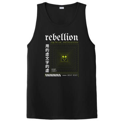 Resist The Great Reset Conservative NWO PosiCharge Competitor Tank