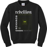 Resist The Great Reset Conservative NWO Kids Sweatshirt