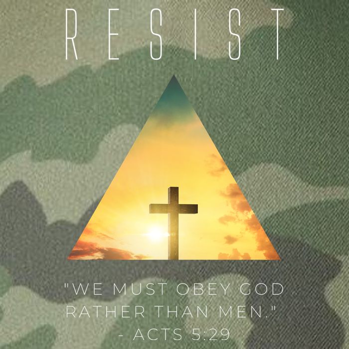 Resist The Great Reset Christian Conservative NWO Legacy Tie Dye Trucker Hat