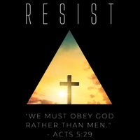 Resist The Great Reset Christian Conservative NWO Cooling Performance Long Sleeve Crew