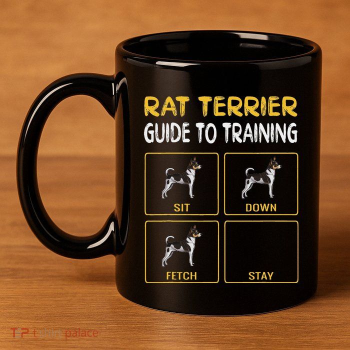 Rat Terrier Guide To Training Dog Obedience 11oz C Handle Ceramic Mug