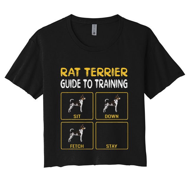 Rat Terrier Guide To Training Dog Obedience Crop Top