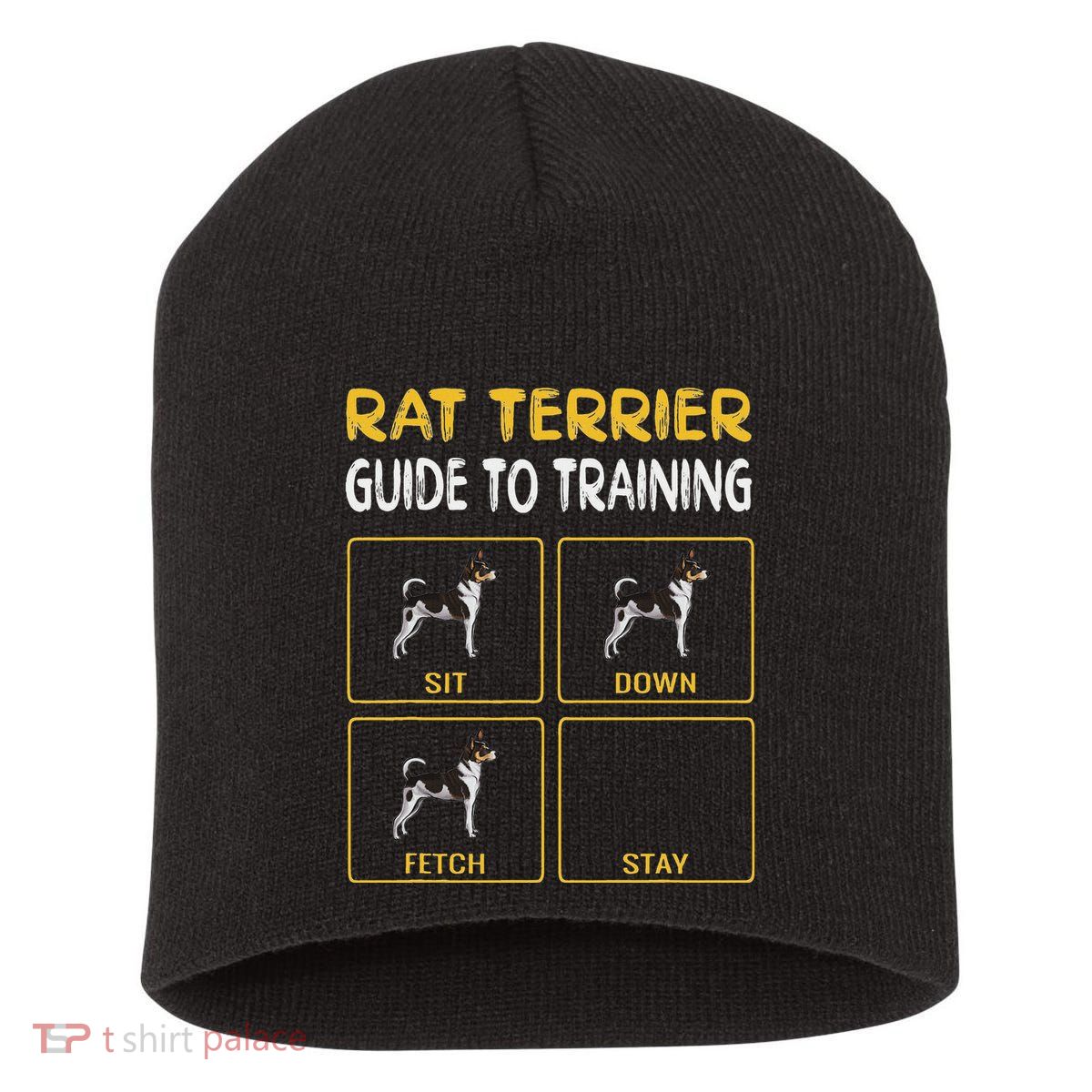 Rat Terrier Guide To Training Dog Obedience Short Acrylic Beanie