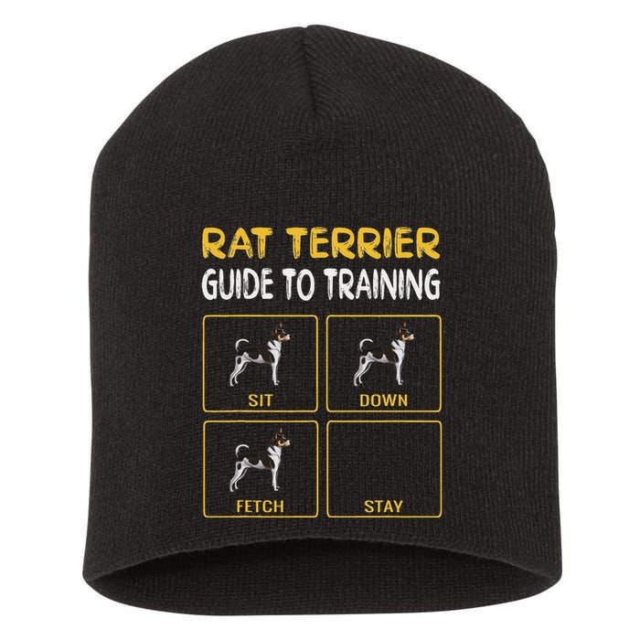 Rat Terrier Guide To Training Dog Obedience Short Acrylic Beanie