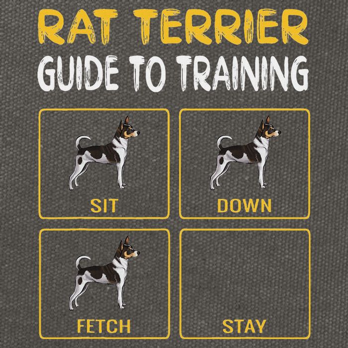 Rat Terrier Guide To Training Dog Obedience Cotton Canvas Backpack