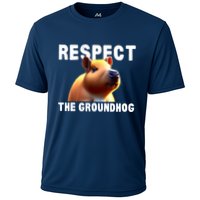 Respect The Groundhog GroundHog Day Performance Shirt
