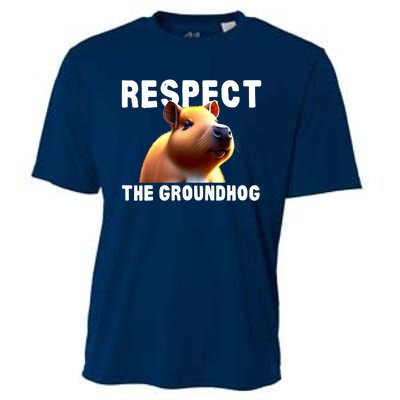 Respect The Groundhog GroundHog Day Cooling Performance Crew T-Shirt