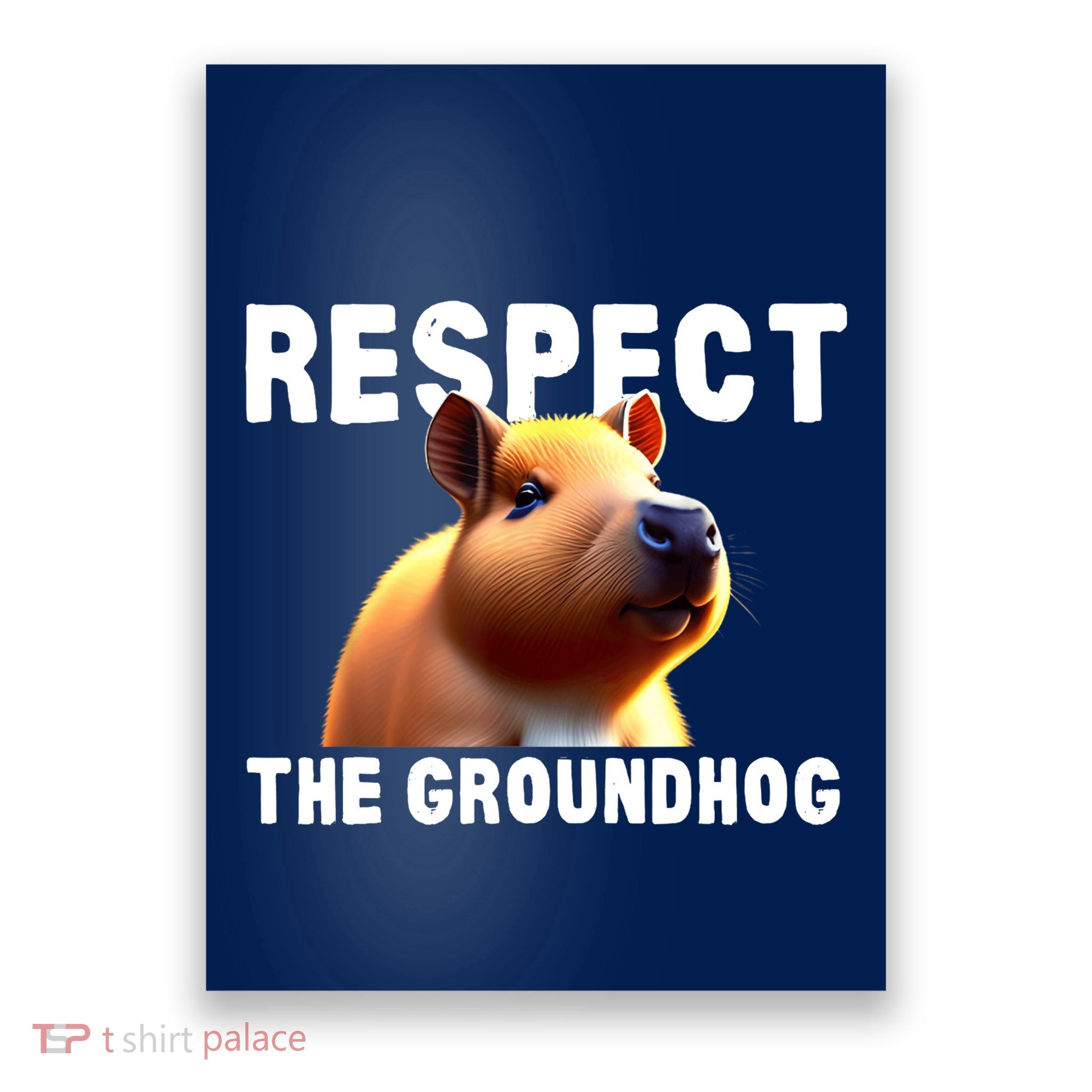 Respect The Groundhog GroundHog Day Poster