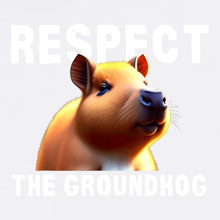 Respect The Groundhog GroundHog Day Garment-Dyed Sweatshirt