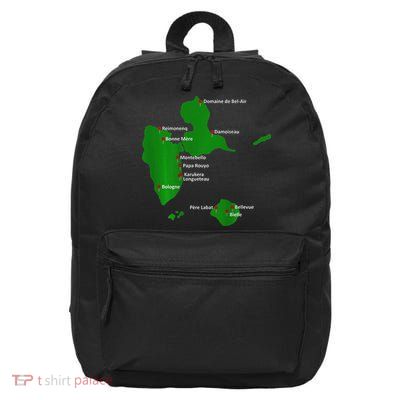 Rum Traveler Guadeloupe 2025 (back Design) 16 in Basic Backpack