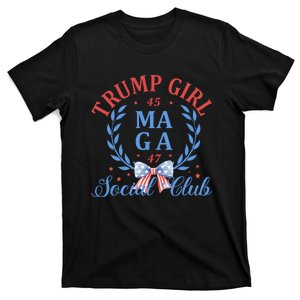 Retro Trump Girl America Graphic T-Shirt