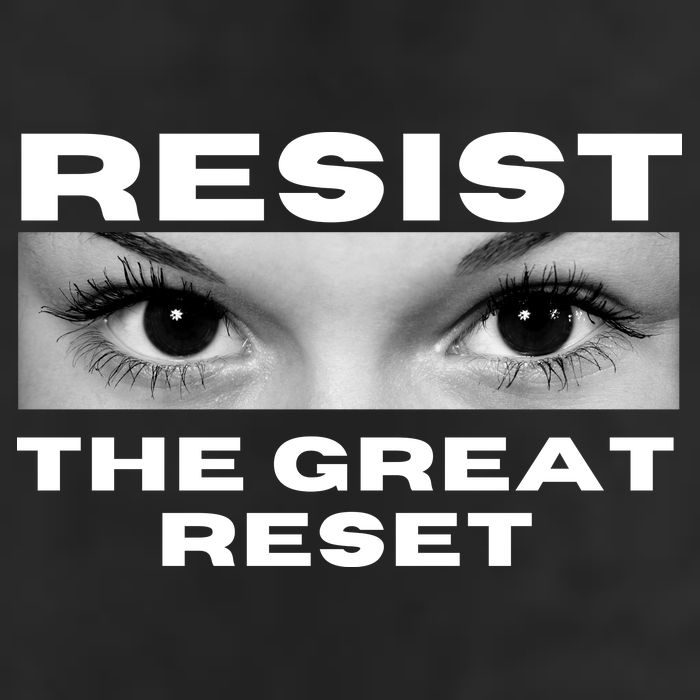 Resist The Great Reset MAGA Conservative Adult Drive Performance Visor