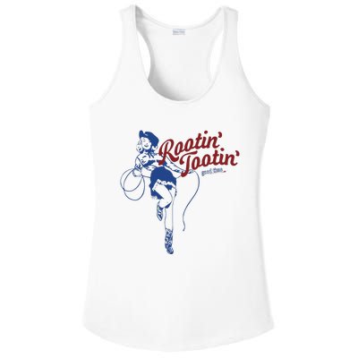 Rootin Tootin Good Time Funny Cowgirl Saying Ladies PosiCharge Competitor Racerback Tank