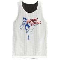 Rootin Tootin Good Time Funny Cowgirl Saying Mesh Reversible Basketball Jersey Tank