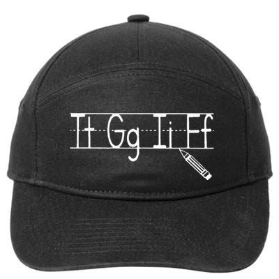 Retro Thank God Its Friday TGIF Friday Teacher 7-Panel Snapback Hat