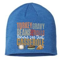 Retro Turkey Gravy Beans And Rolls Let Me See That Casserole Gift Sustainable Beanie