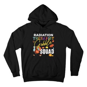 Radiation Therapist Gobble Squad Thanksgiving Matching Hoodie