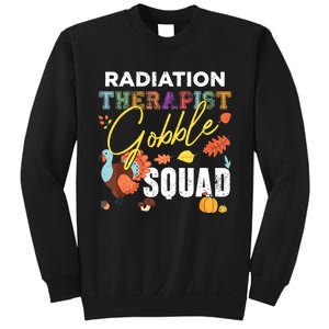 Radiation Therapist Gobble Squad Thanksgiving Matching Sweatshirt