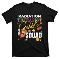 Radiation Therapist Gobble Squad Thanksgiving Matching T-Shirt