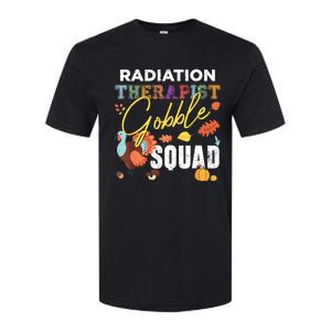 Radiation Therapist Gobble Squad Thanksgiving Matching Softstyle CVC T-Shirt