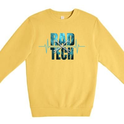 Radiology Technologist Gift Rad Tech Gift Medical Xray Premium Crewneck Sweatshirt