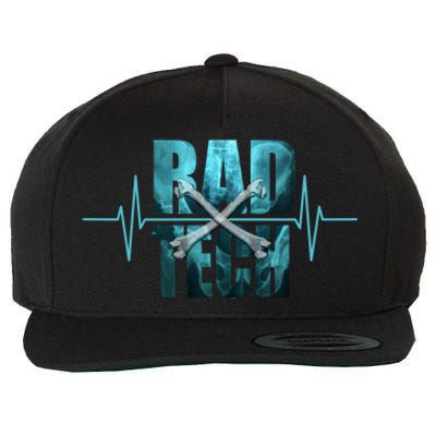 Radiology Technologist Gift Rad Tech Gift Medical Xray Wool Snapback Cap