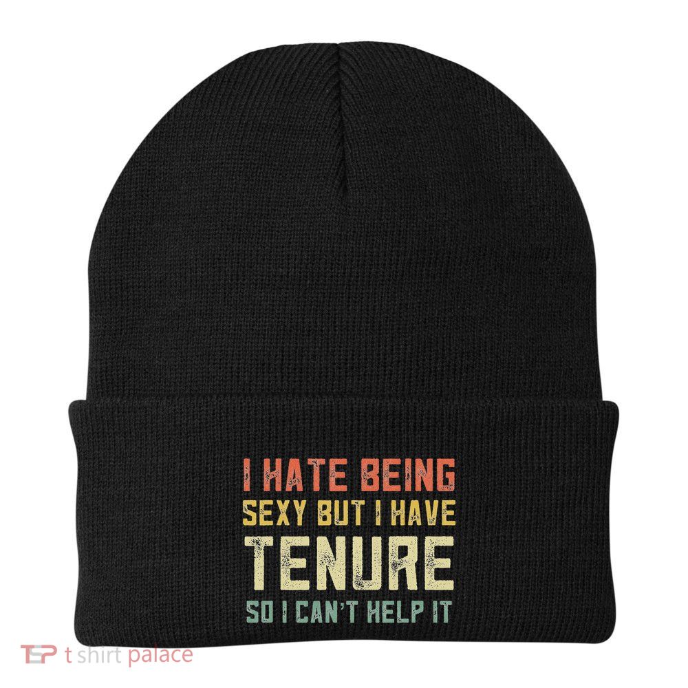 Retro Tenure Gifts For Teachers Sexy Professor Costume Knit Cap Winter Beanie