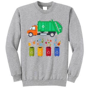 Recycling Trash Garbage Day Tall Sweatshirt