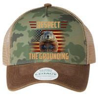 Respect The Grounding, Groundhog Day Legacy Tie Dye Trucker Hat